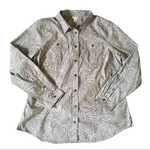 LL Bean Button Down Shirt Men's Large